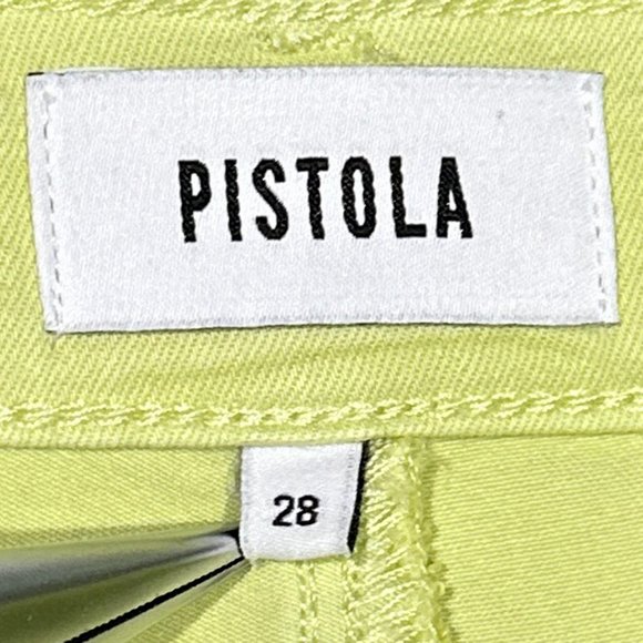 Pistola Jean Shorts Limeade Size 28 - Picture 3 of 10
